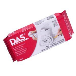 3/$55❤️DAS White 500g Modelling Clay Air-Dry Sculpting No Baking Self-Hardening